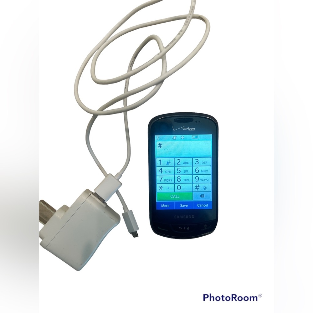 Samsung Brightside U380 Verizon Cell Phone Y2K Side Slide Keyboard w/Charger - Picture 8 of 13